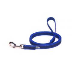 Julius-K9 Color & Grey Super-Grip Leash Blue-Grey Width (0.7" / 20mm) Length (7ft / 2.2 m) Max for110lb/ 50 kg Dog