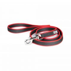 Julius-K9 Premium Jogging Leash For Dogs Black/Red - 2 m