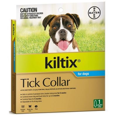 拜耳 吉乐带犬用除蚤驱蜱项圈 Kiltix Tick Collar For Dogs