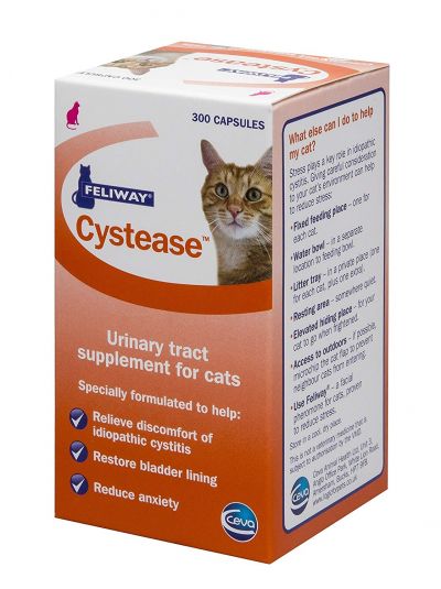 Ceva Feliway Cystease Capsules For Cats Pack of 300