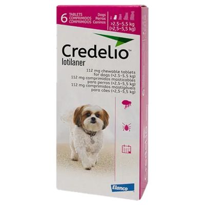 Credelio 112.5mg Chewable Tablets for Dogs (6 Pack)