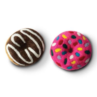 Dharma Dog Karma Cat Pack of 2 Donuts Toy For Cats