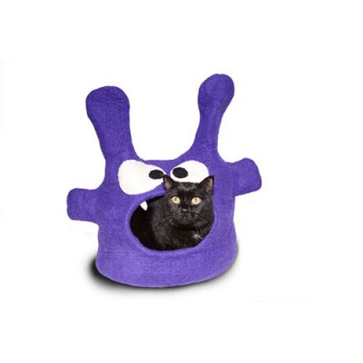 Dharma Dog Karma Cat Purple Monster Cat Cave