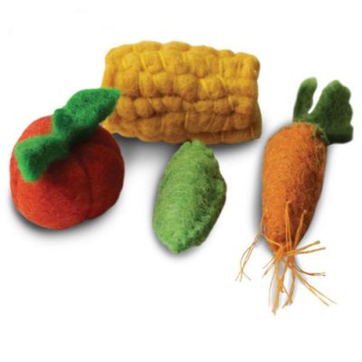 Dharma Dog Karma Cat Pack of 4 Veges Toy For Cats