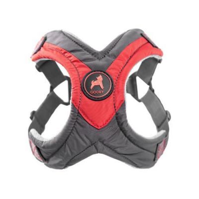 Gooby Trekking Step In Dog Harness Red - Large