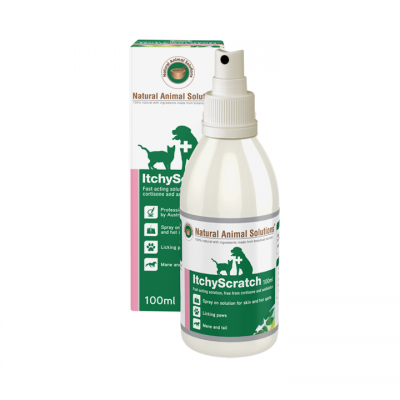 澳洲 NAS 防抓止痒 喷剂 100毫升 Natural Animal Solutions Itchyscratch Spray 100Ml