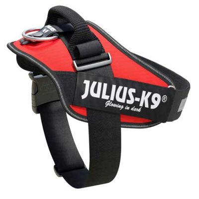 Julius-K9 IDC-Powerharness For Dogs Size: 1, Red