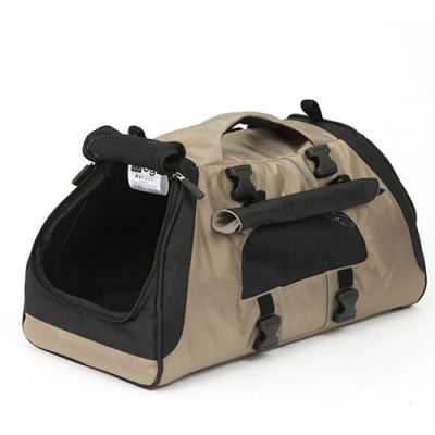 Petego Jet Set Pet Carrier with New Forma Frame, Medium - Tan