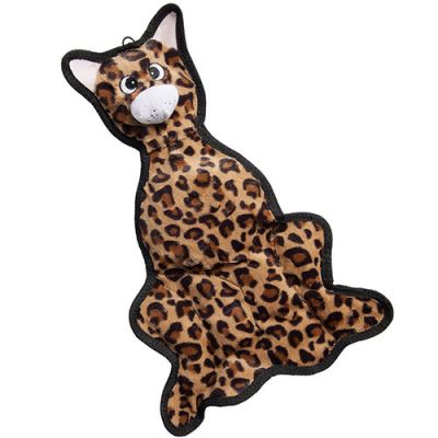 PetLou Re-Leopard Durable Squeeze Me Soft Squeaker Interactive Dog Chew Toy 18