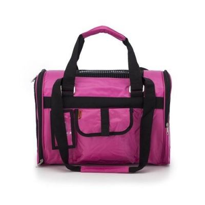 Prefer Pets Jet Travel Carriers For Dogs & Cats (Pink Fuchsia)